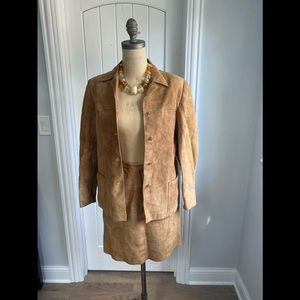 Leather women suit size M